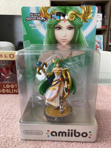 Amiibo Palutena Smash Bros Primera Edición Americano!!!