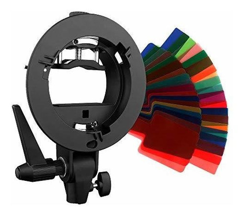 Soporte Godox Tipo S Soporte Bowens S Para Speedlite Con Fil