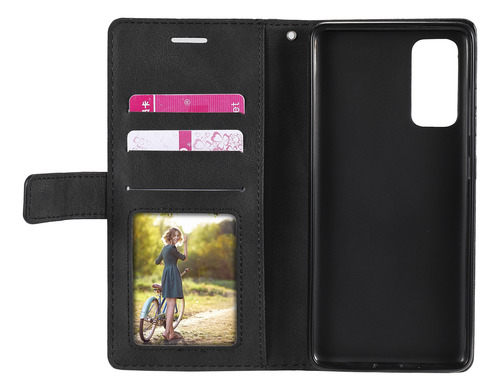 Funda De Piel Multifuncional Para Huawei Honor Play Series, Función Atril, Ranuras Para Tarjetas, Absorción De Golpes, Material Suave