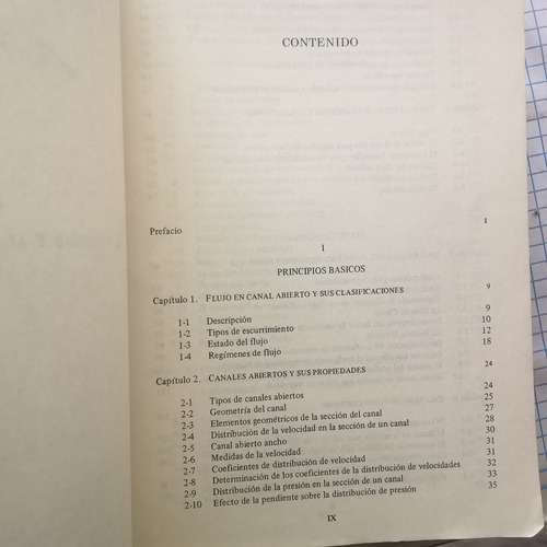 Hidráulica De Los Canales Abiertos Ven Te Chow Muy Maltratad (Usado)