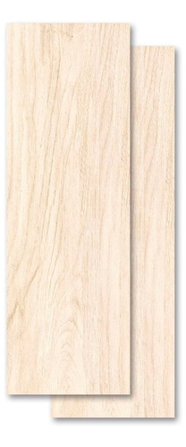 Imagen 1 de 5 de Ceramica Revestimiento Piso Pared Simil Madera Clara 20x60