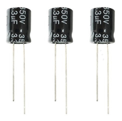 Condensador Capacitor Filtro 3.3uf 350v 25 Piezas