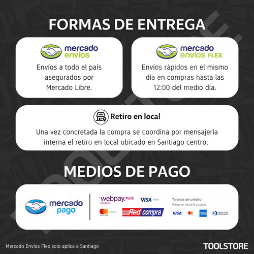 Imagen 3 de 5 de Jgo Brocas Sierra Diamantadas 5pcs / Toolstore