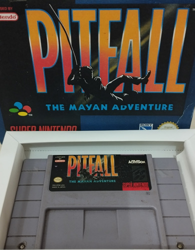 Pitfall: The Mayan Adventure Snes Original 