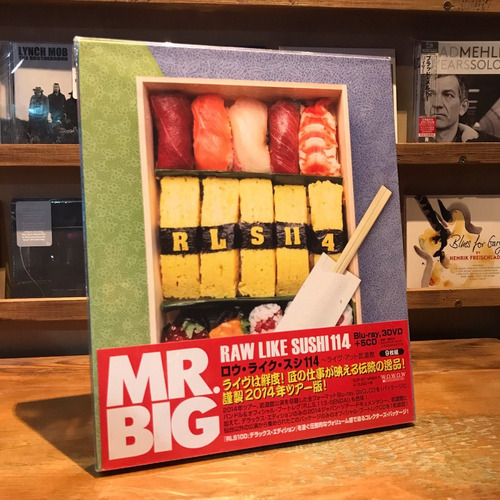 Mr Big Raw Like Sushi 114 Blu Ray 3dvd 4hqcd Cd