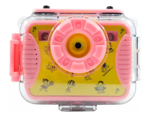 Camara Kanji Kids Go Pro S004 Rosa.