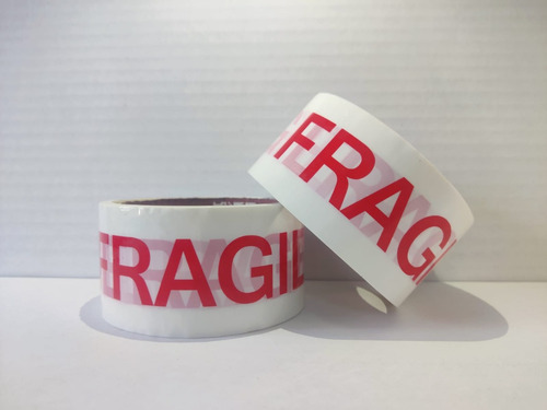 Imagen 1 de 3 de Pack 5 Cintas Fragil Cinta De Embalaje / Cart Paper