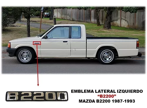  Emblema Mazda B2200 | MercadoLibre 📦