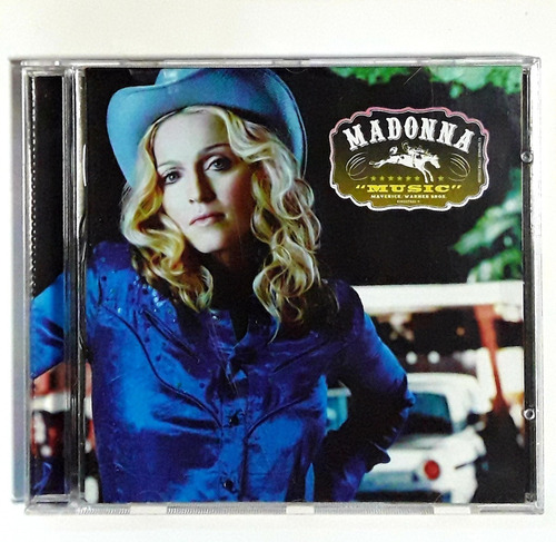 Cd  Madonna Music  Oka  Como Nuevo  (Reacondicionado)