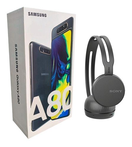 Samsung Galaxy A80 128gb + Funda + Sony Ch400 - Phone Store