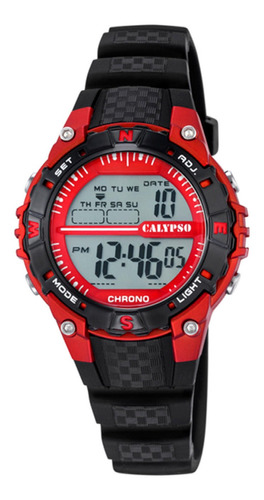 Reloj K5684/6 Negro Calypso Niño Digital Crush