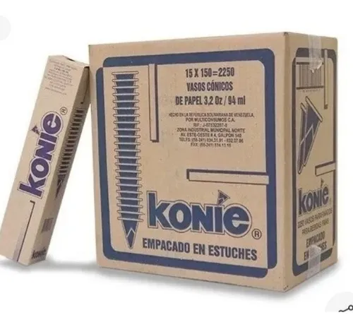 Vaso Cónico Konie 3.2 Oz 94ml