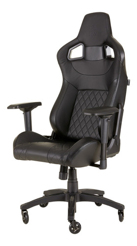 Silla Gamer Corsair T1 Race Reclinable Negro Delta 