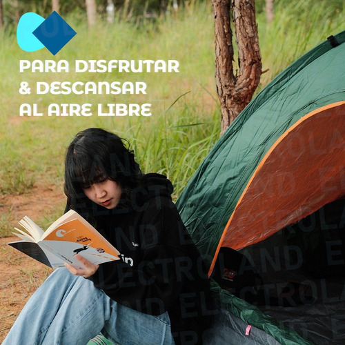 Imagen 6 de 10 de Carpa Igloo 4 Personas Armado Automatico 2x2 Iglu Impermeabl