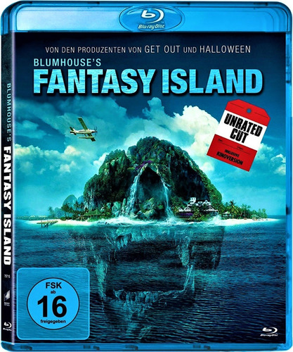 Blu-ray A Ilha Da Fantasia - 2020 - Dub Leg Lacrado