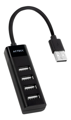 Hub Acteck Advanced Series Usb Concentrador 4 Ptos Ac-934671