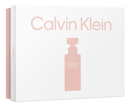 Perfume Eternity For Women 100ml E Loção Corporal E Travel Size Feminino Calvin Klein