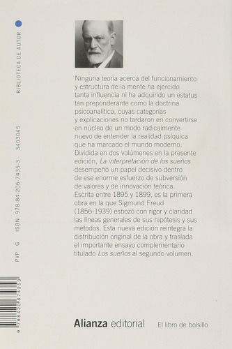 La Interpretacion De Los Sueños - Freud Sigmund (libro) - Nu
