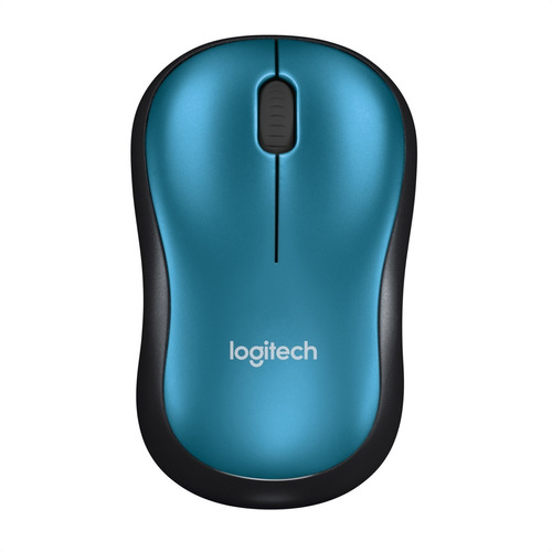 Mouse Óptico Inalámbrico Logitech M185, Win Mac Linux, Azul