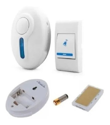 Imagen 3 de 7 de Timbre Inalambrico Para Casa Oficina Local Sonidos