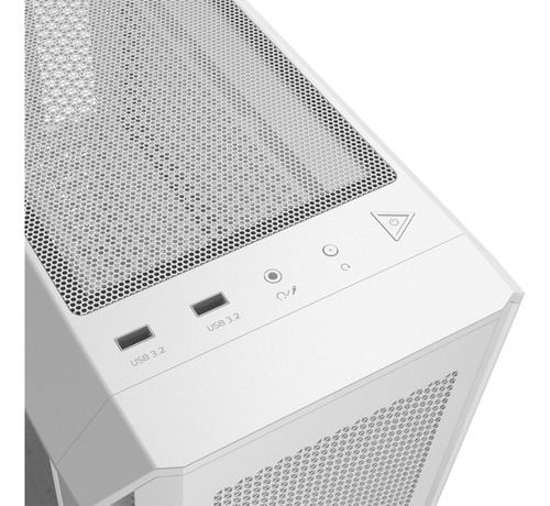 Gabinete Mid Tower Xpg Valor Air Plus White 4 Fan Vidrio Templado