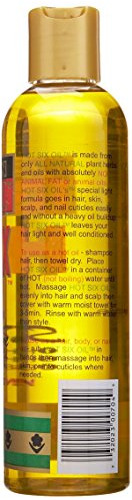 African Royale Hot Six Hair Oil, 8 Onzas (pack Of H3jia