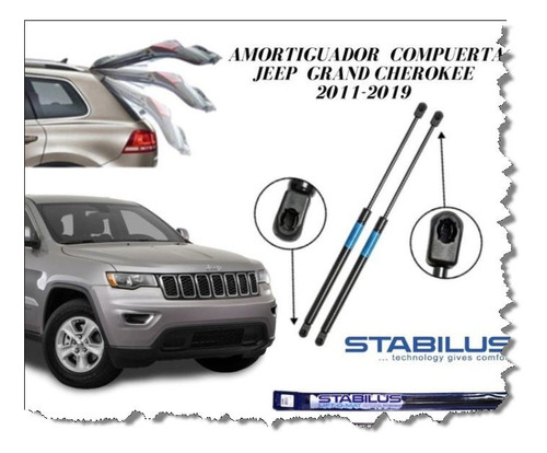 Amortiguador O Gato Capo Jeep Grand Cherokee 2011-2019