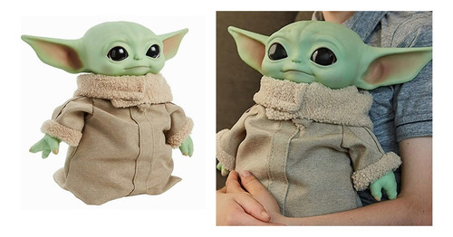 Bebé Yoda Con Sonido Real De Mochila Articulado