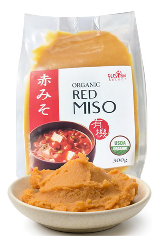 Fusion Select Pasta Organica De Miso Rojo  Hecha De Soja Fe