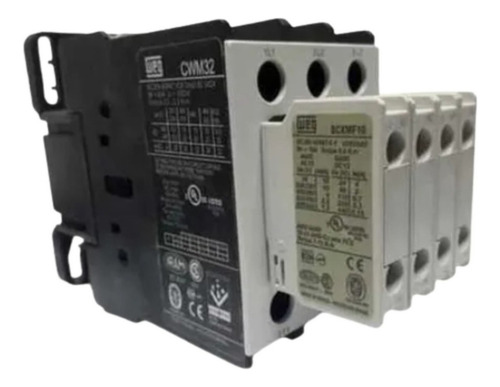 Chave Contatora Tripolar Weg 32a 220v Com Nf 2na 2nf 10 Und