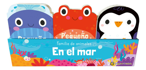 Familia De Animales - Mar - Cangrejo + Pingüino + Ballena