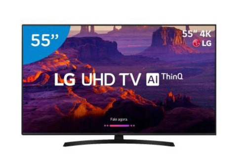 Smart Tv Led Lg55 Ultra Hd 4k Com Suporte De Parede