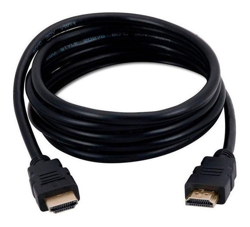 Cabo Hdmi Full Hd 5 Metros Dvd, Tv, Home, Xbox, Ps3 - 1080p