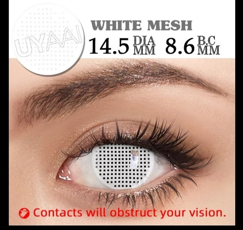 Imagen 8 de 8 de Lentes De Contacto Disfraz Cosplay