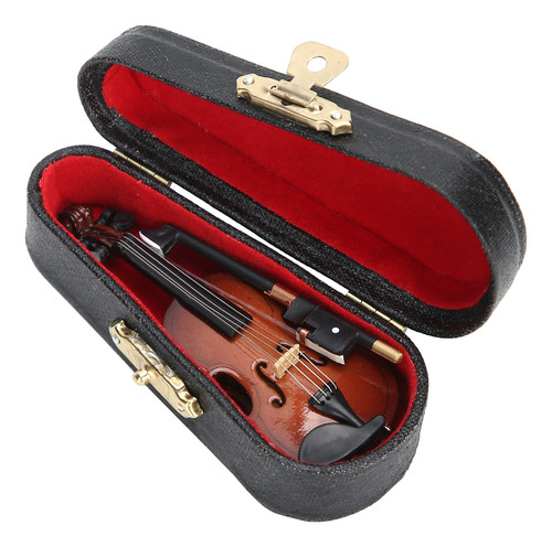 Soporte De Juguete En Miniatura Modelo Violín Para Instrumen