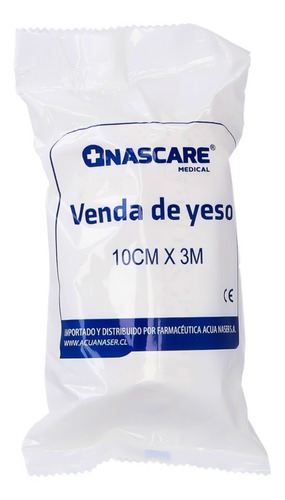 Venda De Yeso 10cm X 3m - Nascare Medical