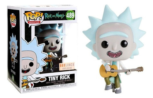 Pop Funko Rick And Morty Tiny Rick Box Lunch Exclusive #489