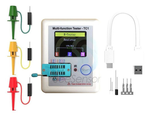 Lcr-tc Pantalla Colorida Multifuncional Tft Transistor