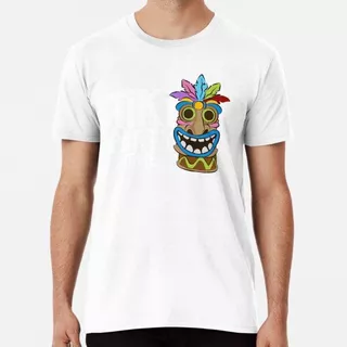 Remera Adorable Y Lindo Tiki Party Time Island Luau Themed A