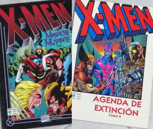 X-men Masacre Mutante 1 Y Agenda De Extinción 2.