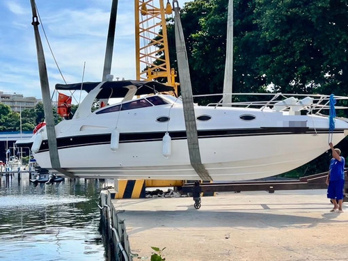 Imagem 10 de 16 de Lancha Magna 32 Diesel | Ñ Real, Coral, Phantom
