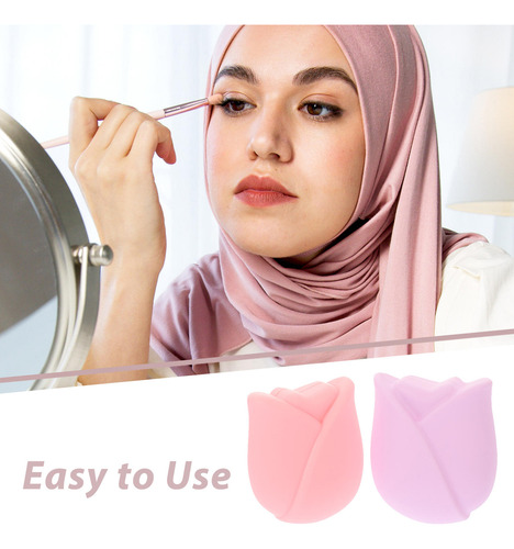 Funda De Silicona Para Brochas De Maquillaje Reutilizable, 6