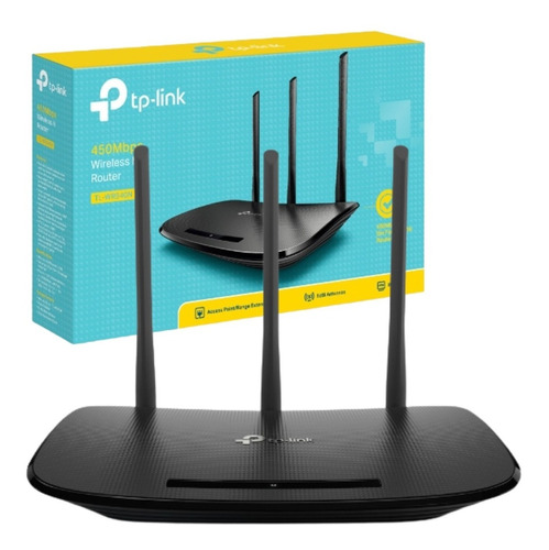 Router Tp-link Tl-wr940n Wireless 3 Antenas 450mbps Wifi