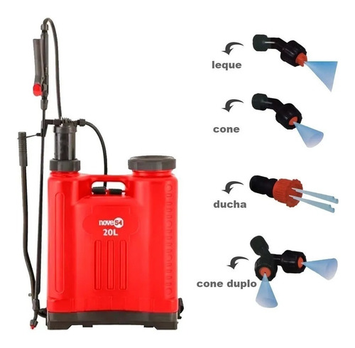 Pulverizador Costal Bomba Veneno 20 Litros Pressao