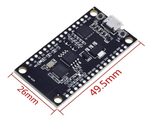 Imagen 8 de 8 de Módulo Esp8266 32mb Flash Cp2102 Wifi Nodemcu V3 Lua Arduino