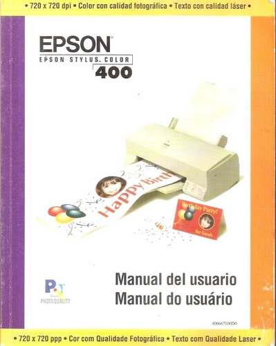 Manual Usuario Epson Stylus Color 400