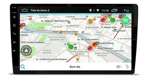 Multimídia 9p Android Auto Carplay Strada Fiorino 2021 2024