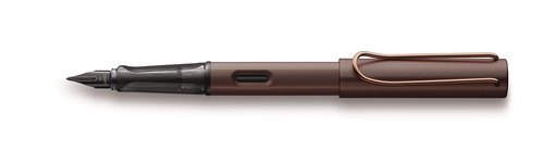 Pluma Lamy, Modelo Lx, Color Marron, Plumin M 