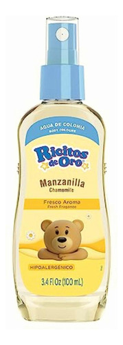Ricitos De Oro Agua De Colonia Manzanilla 100 Ml, Color, 100