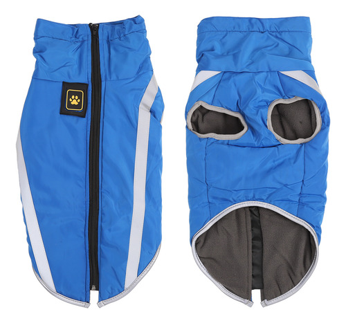 Chaqueta De Invierno Para Perro, De Poliéster, Reflectante,